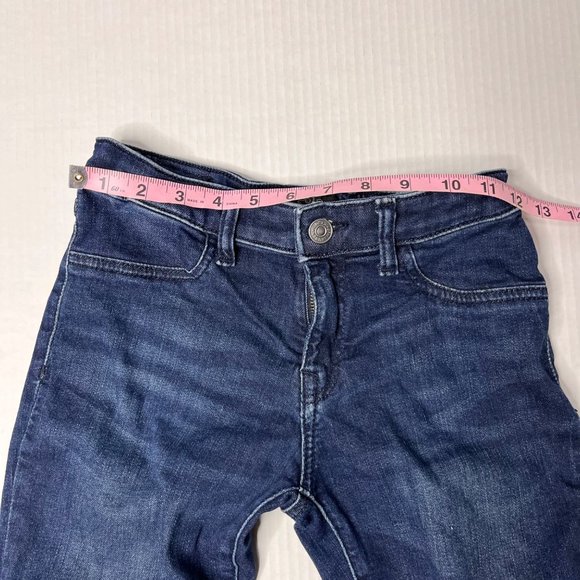 POLO Ralph Lauren Girls Size 12-14 Skinny Jeans Dark Blue Jean pants - Picture 6 of 12